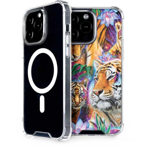 Daydream Galaxy Tigers by Sheena Pike iPhone 13 Pro Max MagSafe Case