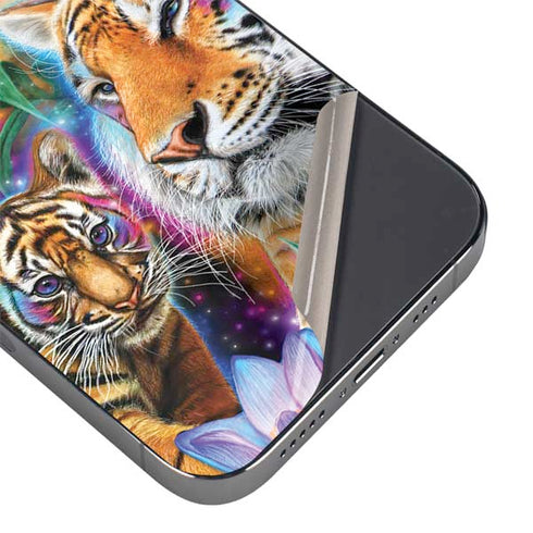 Daydream Galaxy Tigers by Sheena Pike iPhone 13 Pro Skin