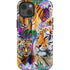 Daydream Galaxy Tigers by Sheena Pike iPhone 15 Impact Case