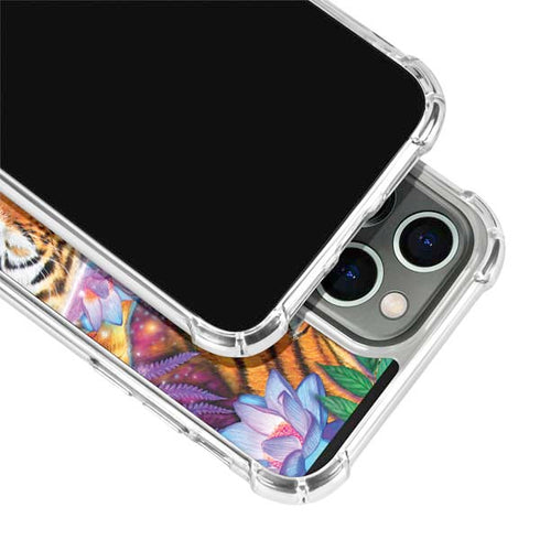 Daydream Galaxy Tigers by Sheena Pike iPhone 15 Pro Max Clear Case