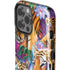 Daydream Galaxy Tigers by Sheena Pike iPhone 15 Pro Max Impact Case