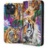 Daydream Galaxy Tigers by Sheena Pike iPhone 15 Plus Folio Case