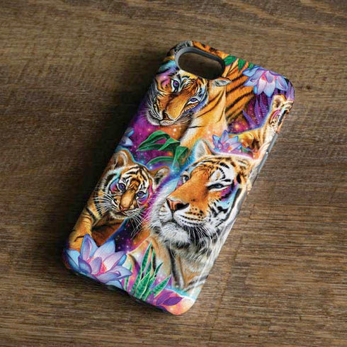 Daydream Galaxy Tigers by Sheena Pike iPhone 8 Pro Case