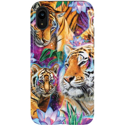 Daydream Galaxy Tigers by Sheena Pike iPhone XR Pro Case