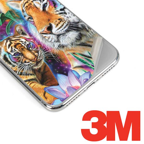 Daydream Galaxy Tigers by Sheena Pike iPhone XS Max Skin