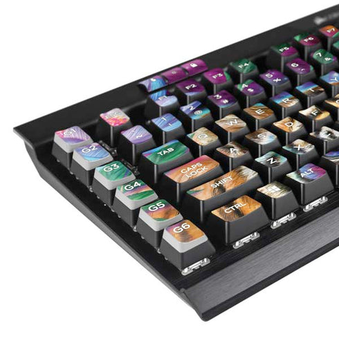 Daydream Galaxy Tigers by Sheena Pike K95 RGB PLATINUM Mechanical Gaming Keyboard Skin