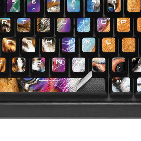 Daydream Galaxy Tigers by Sheena Pike K95 RGB PLATINUM Mechanical Gaming Keyboard Skin