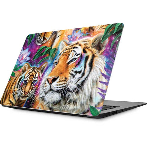 Daydream Galaxy Tigers by Sheena Pike Apple MacBook Skin