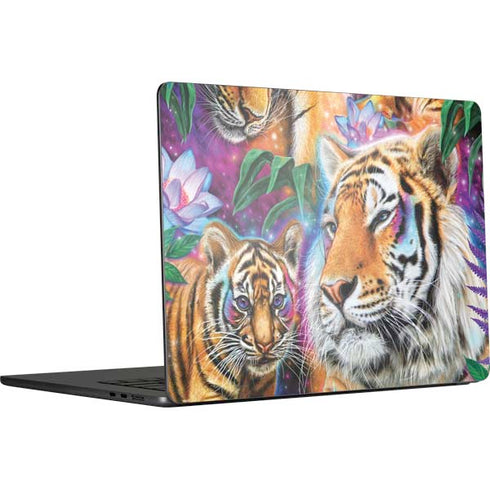 Daydream Galaxy Tigers by Sheena Pike MacBook Air 15 in (2023) Skin