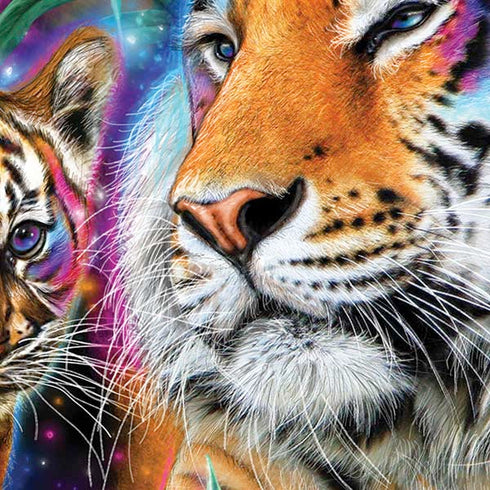 Daydream Galaxy Tigers by Sheena Pike Moto E5 Play Skin