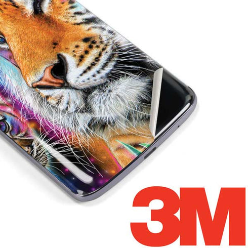 Daydream Galaxy Tigers by Sheena Pike Moto E5 Plus Skin