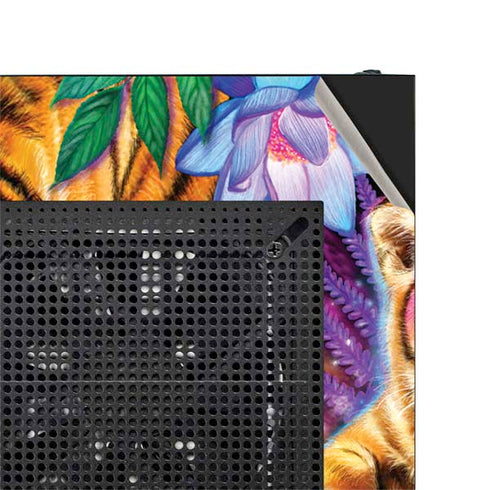 Daydream Galaxy Tigers by Sheena Pike NZXT H510 Compact ATX Mid-Tower Case Skin