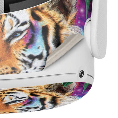 Daydream Galaxy Tigers by Sheena Pike Oculus Quest 2 Skin