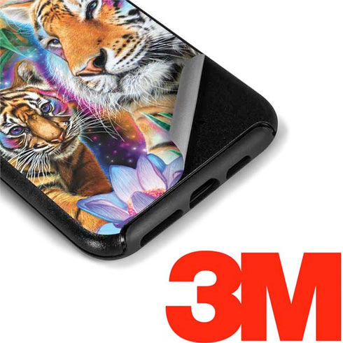 Daydream Galaxy Tigers by Sheena Pike Otterbox Symmetry iPhone Skin