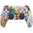 Daydream Galaxy Tigers by Sheena Pike PS5 Controller Skin