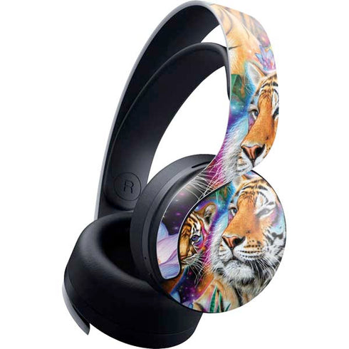 Daydream Galaxy Tigers by Sheena Pike PULSE 3D Wireless Headset for PS5 Skin