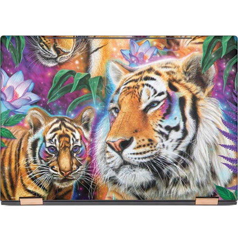 Daydream Galaxy Tigers by Sheena Pike HP Spectre Skin