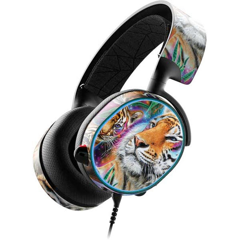 Daydream Galaxy Tigers by Sheena Pike SteelSeries Arctis 3 Skin