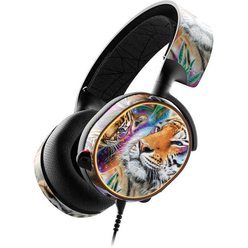 Daydream Galaxy Tigers by Sheena Pike SteelSeries Arctis 5 Skin