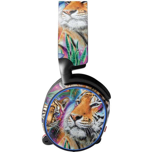 Daydream Galaxy Tigers by Sheena Pike SteelSeries Arctis 5 Skin