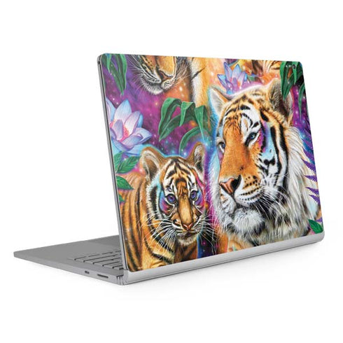 Daydream Galaxy Tigers by Sheena Pike Surface Book 2 13.5in Skin
