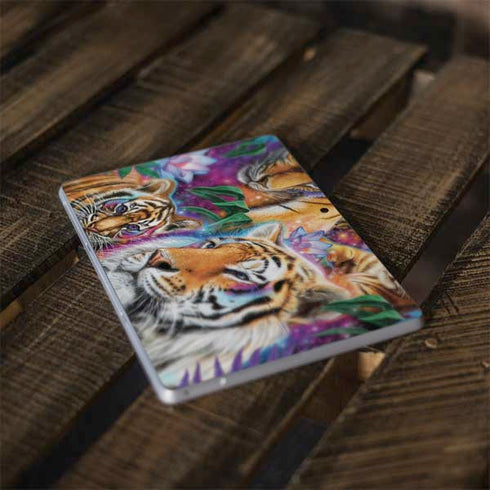 Daydream Galaxy Tigers by Sheena Pike Surface Go Skin
