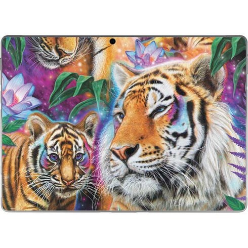 Daydream Galaxy Tigers by Sheena Pike Surface Pro 8 Skin