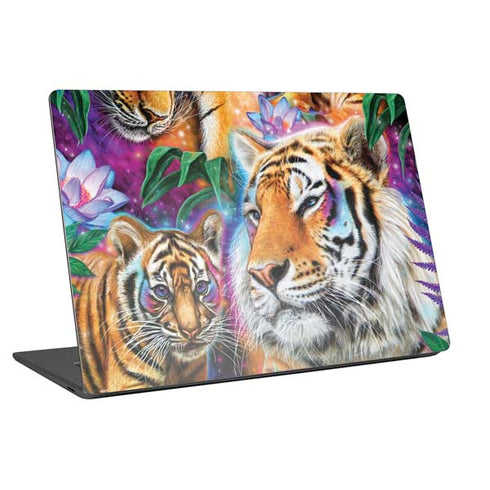 Daydream Galaxy Tigers by Sheena Pike Universal Laptop 11in (8.8 x 6.2in) Skin