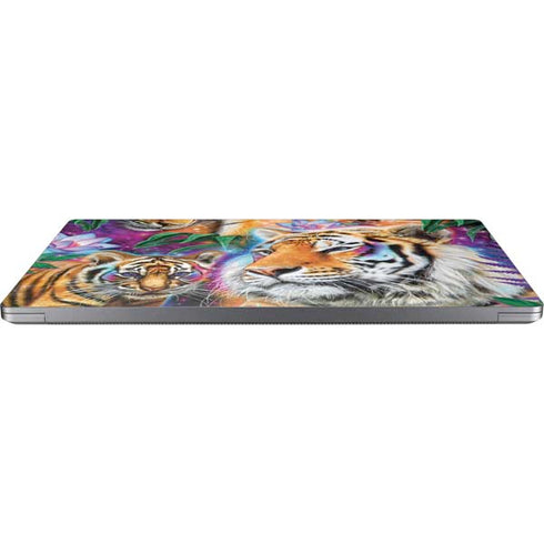 Daydream Galaxy Tigers by Sheena Pike Universal Laptop 12in (9.8 x 6.8in) Skin