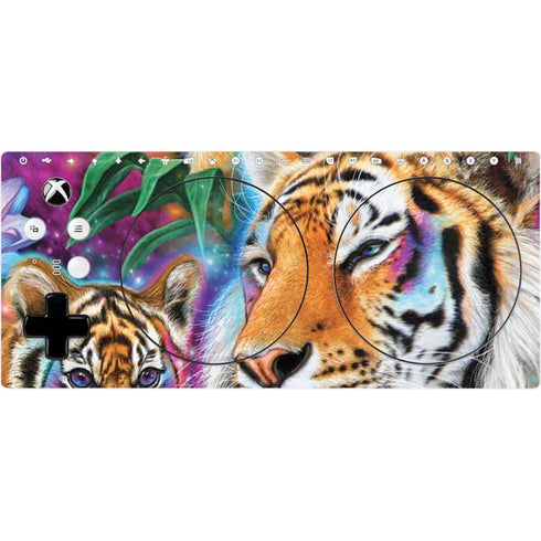 Daydream Galaxy Tigers by Sheena Pike Xbox Adaptive Controller Skin