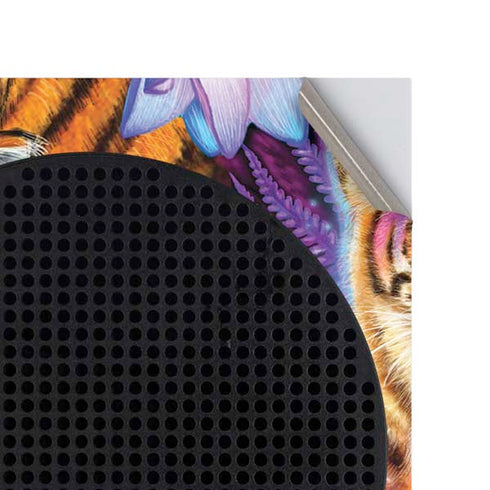 Daydream Galaxy Tigers by Sheena Pike Xbox Series S Console Skin