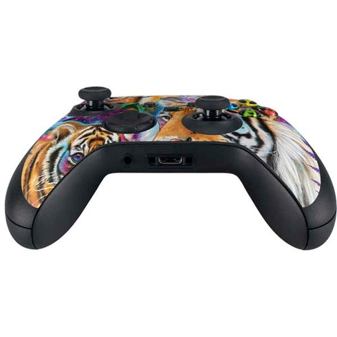 Daydream Galaxy Tigers by Sheena Pike Xbox Series X Controller Skin