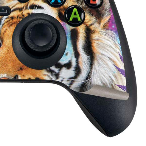 Daydream Galaxy Tigers by Sheena Pike Xbox Series X Controller Skin
