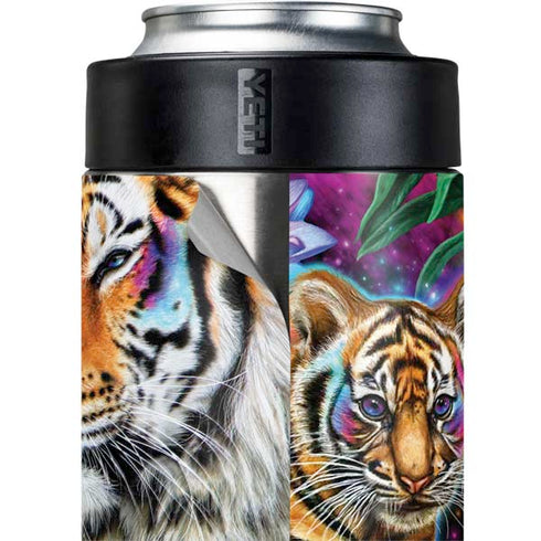Daydream Galaxy Tigers by Sheena Pike Yeti Colster Can Insulator Skin