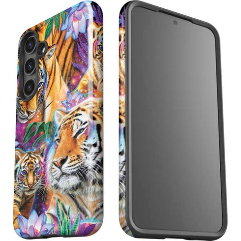 Daydream Galaxy Tigers by Sheena Pike Galaxy S24 Plus Impact Case