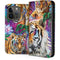 Daydream Galaxy Tigers by Sheena Pike iPhone 15 Pro Folio Case