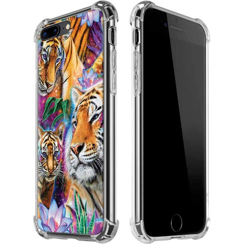 Daydream Galaxy Tigers by Sheena Pike iPhone 7/8 Plus Clear Case