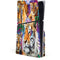 Daydream Galaxy Tigers by Sheena Pike PS5 Slim Disk Console Skin