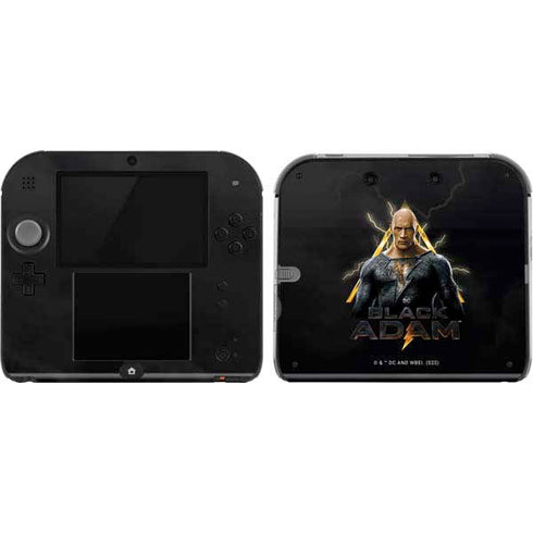 DC Comics Black Adam Movie Art Charcater Nintendo 2DS Skin