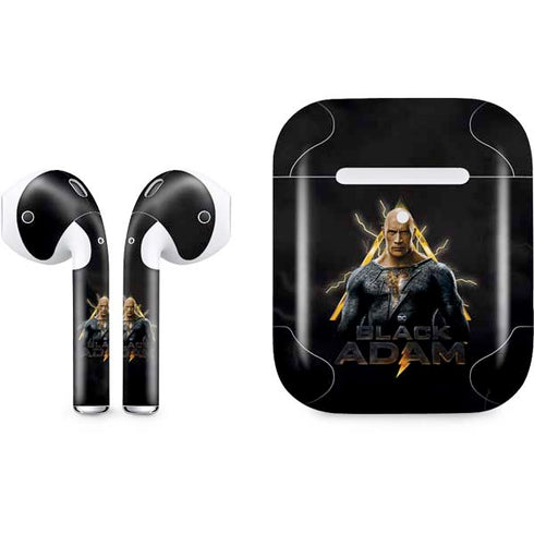 DC Comics Black Adam Movie Art Charcater Apple AirPods 2 Skin