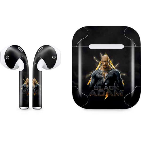 DC Comics Black Adam Movie Art Charcater Apple AirPods Skin