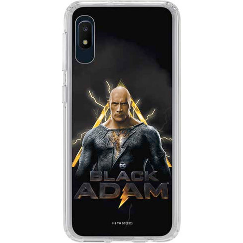 DC Comics Black Adam Movie Art Charcater Galaxy A10e Clear Case