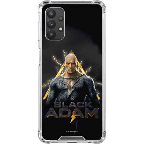 DC Comics Black Adam Movie Art Charcater Galaxy A32 5G Clear Case