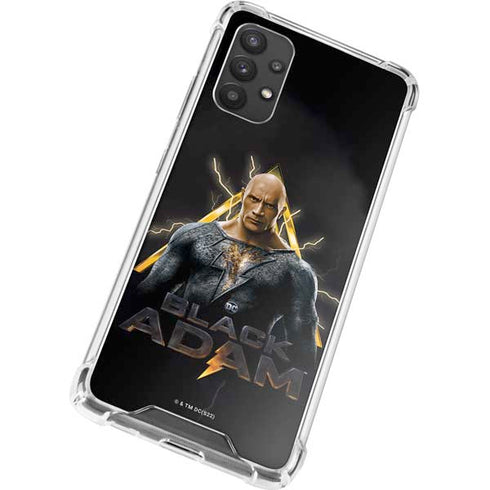 DC Comics Black Adam Movie Art Charcater Galaxy A32 5G Clear Case