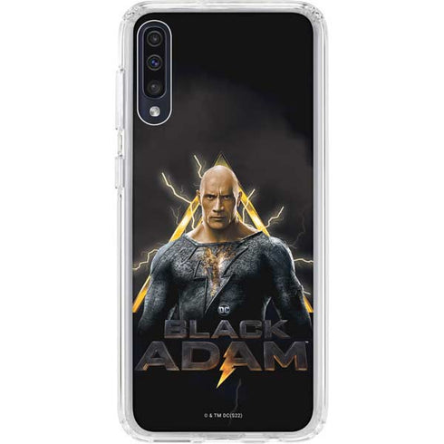 DC Comics Black Adam Movie Art Charcater Galaxy A50 Clear Case