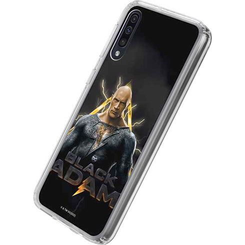 DC Comics Black Adam Movie Art Charcater Galaxy A50 Clear Case
