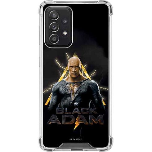 DC Comics Black Adam Movie Art Charcater Galaxy A52 5G Clear Case