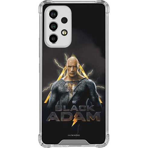 DC Comics Black Adam Movie Art Charcater Galaxy A53 5G Clear Case