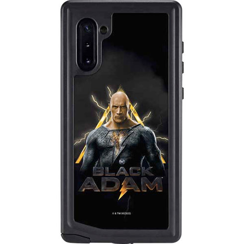 DC Comics Black Adam Movie Art Charcater Galaxy Note 10 Waterproof Case