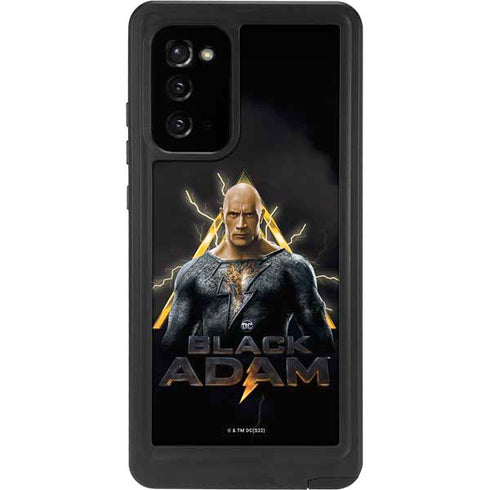 DC Comics Black Adam Movie Art Charcater Galaxy Note20 5G Waterproof Case